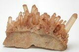 Tangerine Quartz Crystal Cluster - Madagascar #205879-1